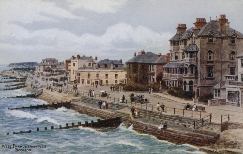 West Parade z Molo, Bognor autorstwa Alfred Robert Quinton