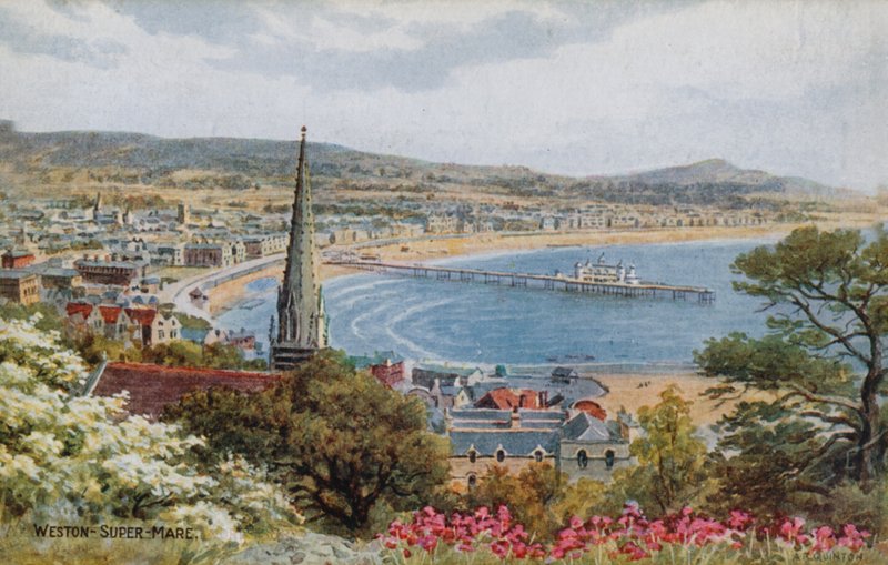 Weston-Super-Mare autorstwa Alfred Robert Quinton
