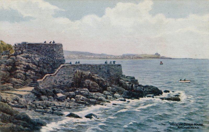 Weston-Super-Mare, Głowa Kotwicy autorstwa Alfred Robert Quinton