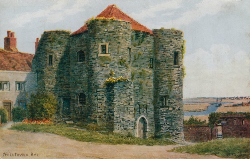 Ypres Tower, żyto (kolor lito) autorstwa Alfred Robert Quinton