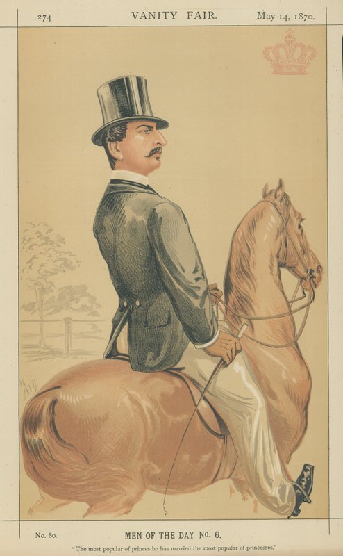 Prince Teck (kolor lito) autorstwa Alfred Thompson