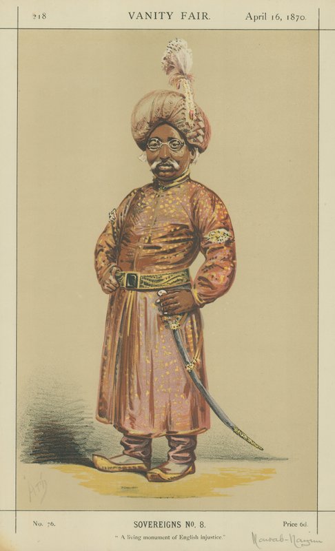 Nawab Nazim Bengalu, Beharu i Orisy autorstwa Alfred Thompson