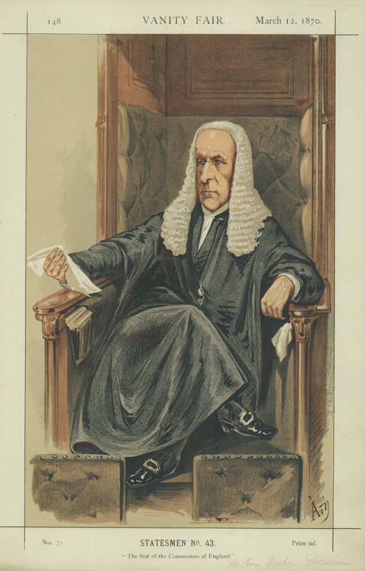 Mówca (Pan Mówca Denison) autorstwa Alfred Thompson