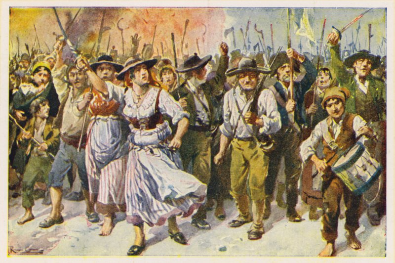 Rewolucja Marii da Fonte, Portugalia autorstwa Alfredo Roque Gameiro