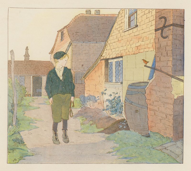 Pytania (litografia kolorowa) autorstwa Alice Maud Beddington