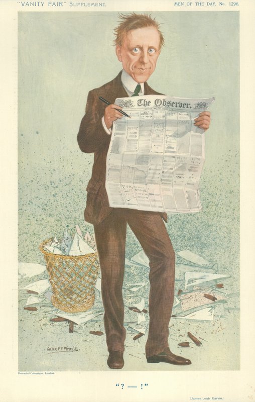 James Louis Garvin autorstwa Alick P. F. Ritchie