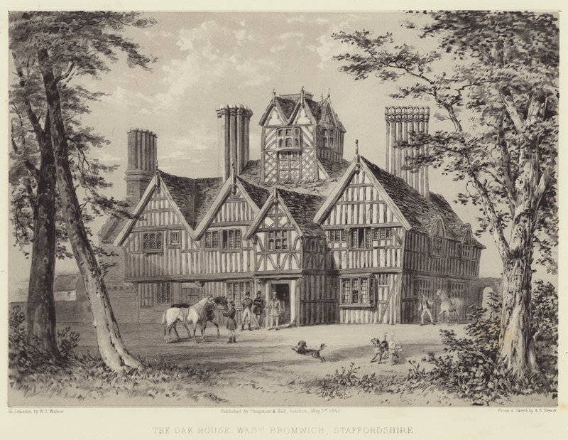 Oak House, West Bromwich, Staffordshire autorstwa Allen Edward Everitt