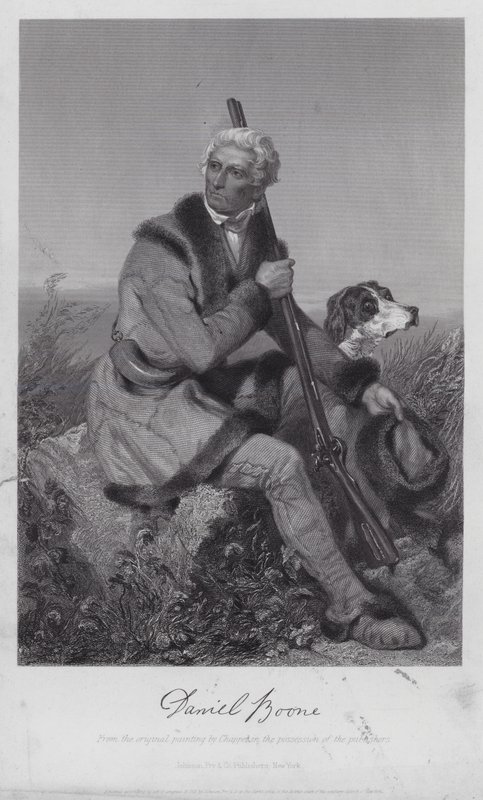 Daniel Boone (Grawerowanie) autorstwa Alonzo (after) Chappel