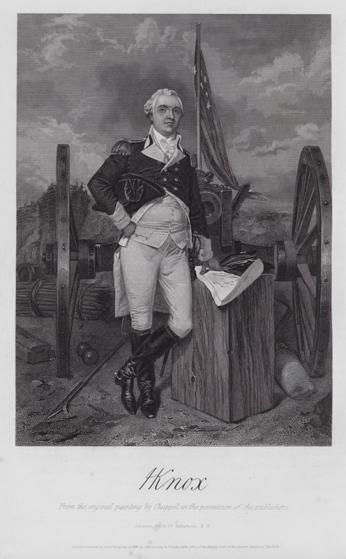 Henry Knox (Grawerowanie) autorstwa Alonzo (after) Chappel