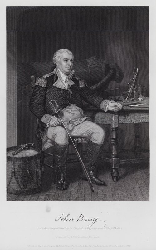 John Barry (Grawerowanie) autorstwa Alonzo (after) Chappel