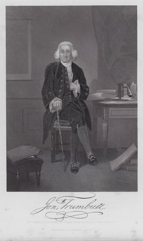 Jonathan Trumbull (Grawerowanie) autorstwa Alonzo (after) Chappel