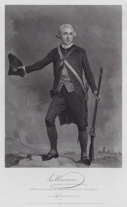 Joseph Warren (grafika) autorstwa Alonzo (after) Chappel