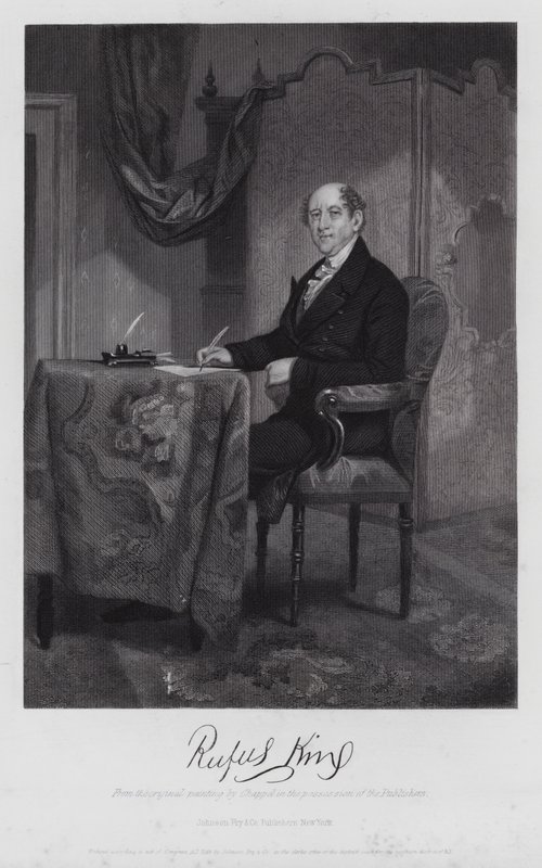 Rufus King (Grawerowanie) autorstwa Alonzo (after) Chappel
