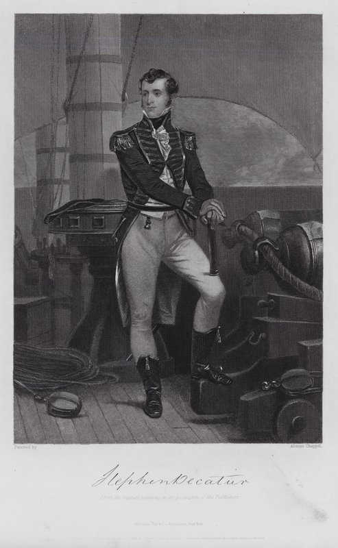 Stephen Decatur (grafika) autorstwa Alonzo (after) Chappel