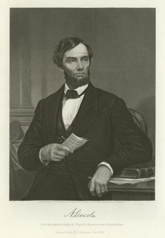 Abraham Lincoln autorstwa Alonzo Chappel