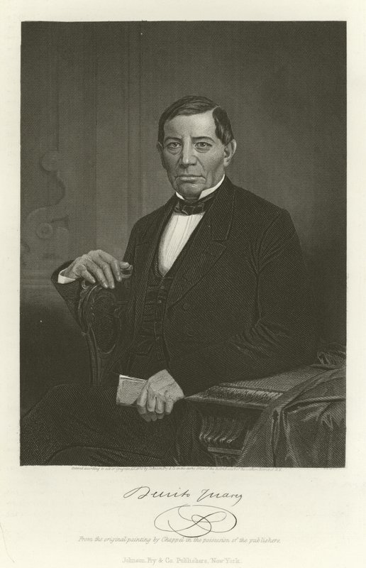 Benito Juarez autorstwa Alonzo Chappel