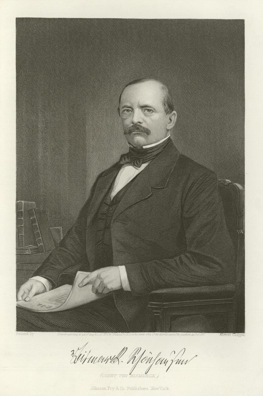 Hrabia von Bismarck autorstwa Alonzo Chappel