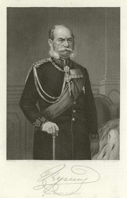 Król Wilhelm Pruski autorstwa Alonzo Chappel