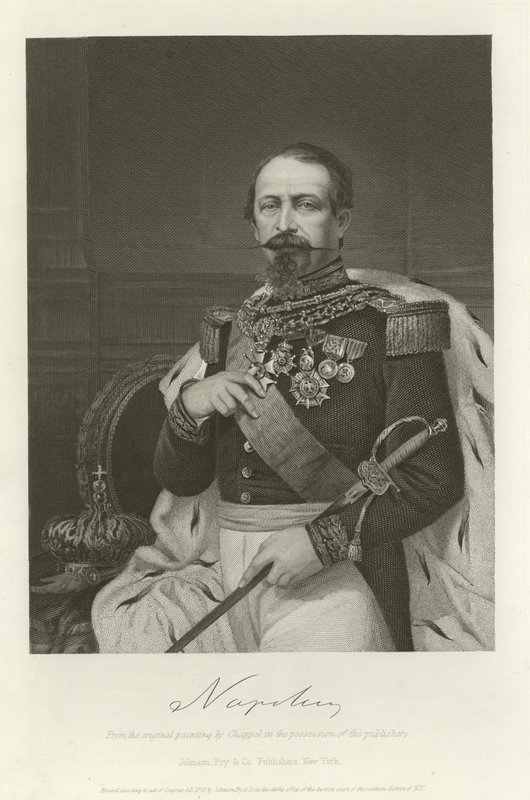Napoleona III autorstwa Alonzo Chappel