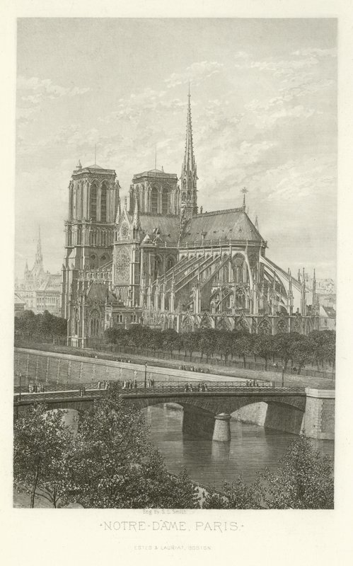 Notre-Dame, Paryż autorstwa Alphonse Marie de Neuville