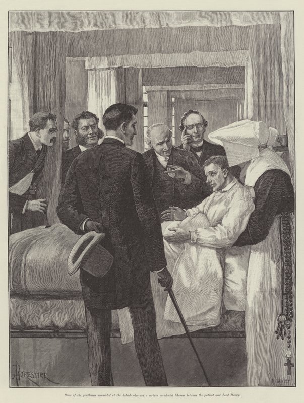 Ślepa miłość, Wilkie Collins autorstwa Amedee Forestier