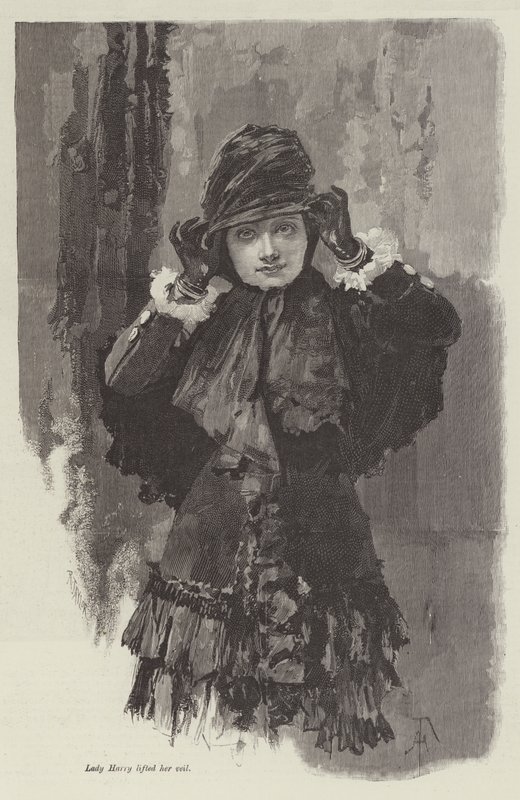 Ślepa miłość — Wilkie Collins autorstwa Amedee Forestier