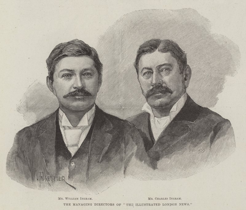 Dyrektor Zarządzający The Illustrated London News autorstwa Amedee Forestier