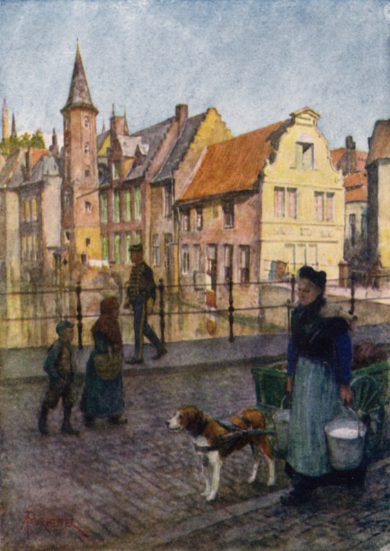 Brugia, Belgia autorstwa after Amedee Forestier