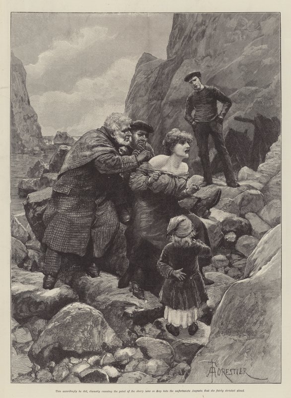 Testament pana Meesona — H Rider Haggard autorstwa Amedee Forestier