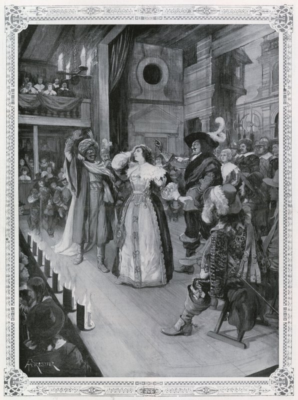 Po raz pierwszy na scenie pojawiają się kobiety: Otello, wystawiony w grudniu 1660 r. autorstwa Amedee Forestier