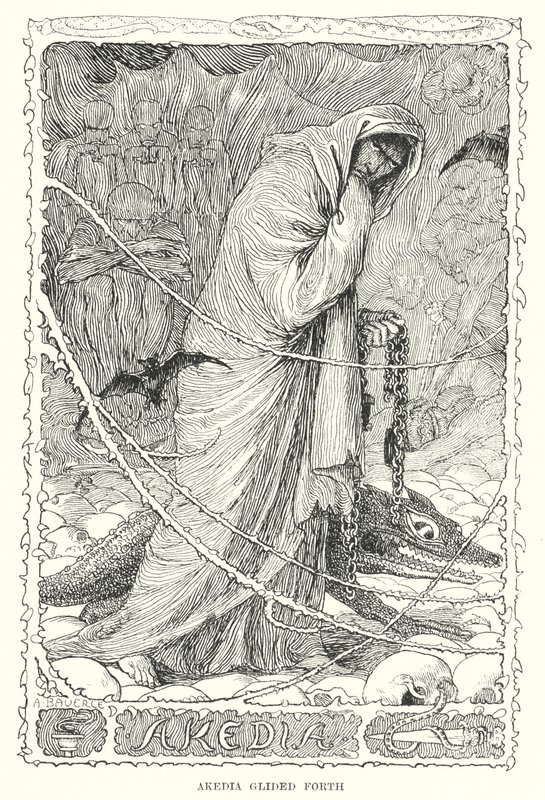Akedia poszybowała do przodu (grawerowanie) autorstwa Amelia M. (attr.to) Bowerley or Bauerle