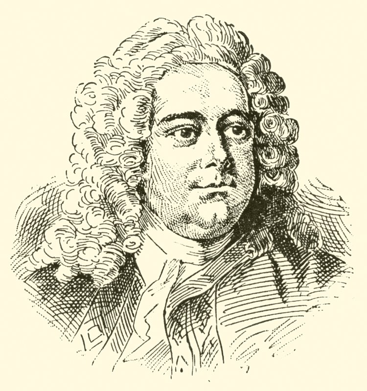 George Frideric Handel (Georg Friedrich Haendel), 1685-1759 autorstwa American School