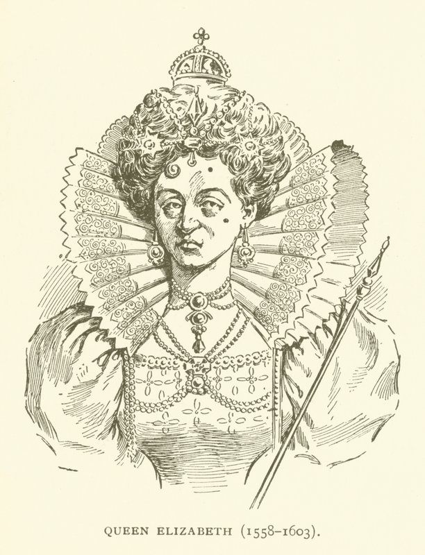 Królowa Elżbieta (1558-1603) autorstwa American School