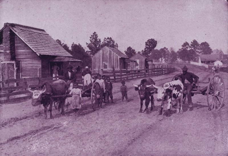 Wiejska scena radosnej treści w Wirginii (zdjęcie czarno-białe) autorstwa American Photographer (after)