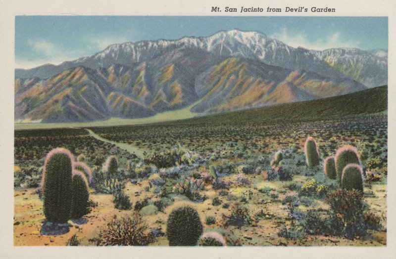 Kalifornia: Góra San Jacinto z Devil