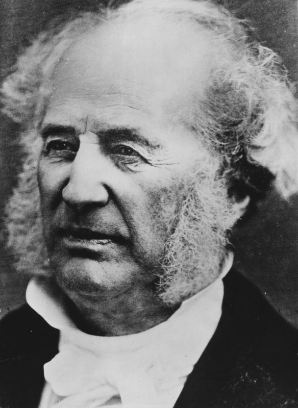 Cornelius Vanderbilt, portret (zdjęcie czarno-białe) autorstwa American Photographer (after)