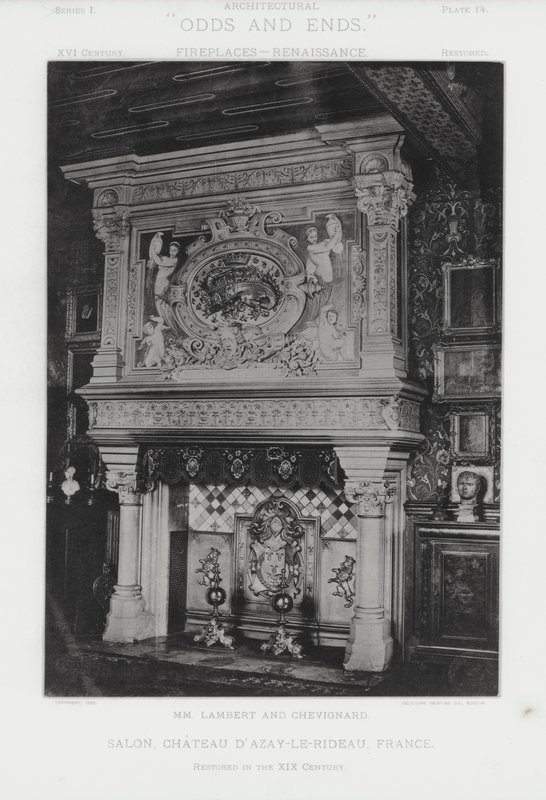 Kominek: Salon, Chateau D