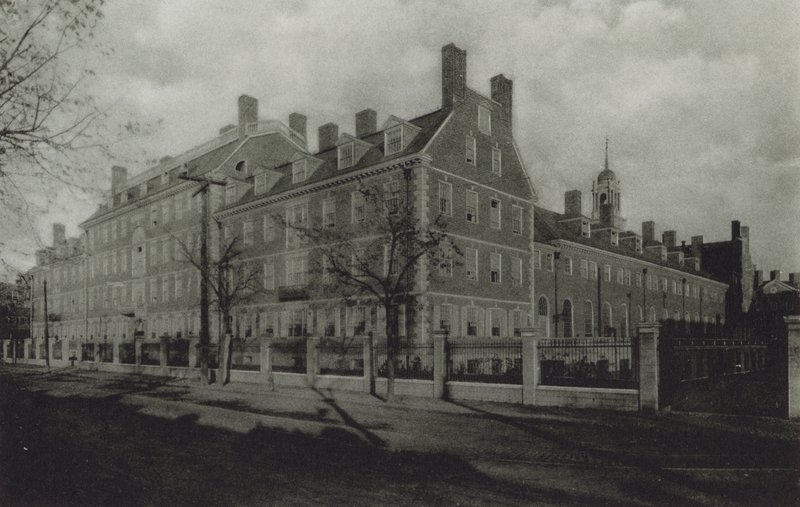 Uniwersytet Harvarda: Smith Halls (zdjęcie czarno-białe) autorstwa American Photographer (after)
