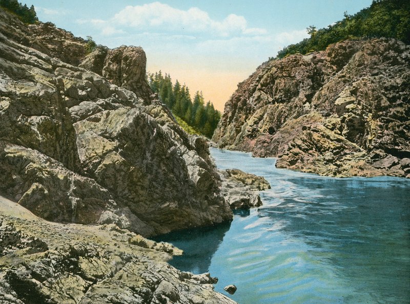Piekielna Brama, Rogue River (zdjęcie) autorstwa American Photographer (after)