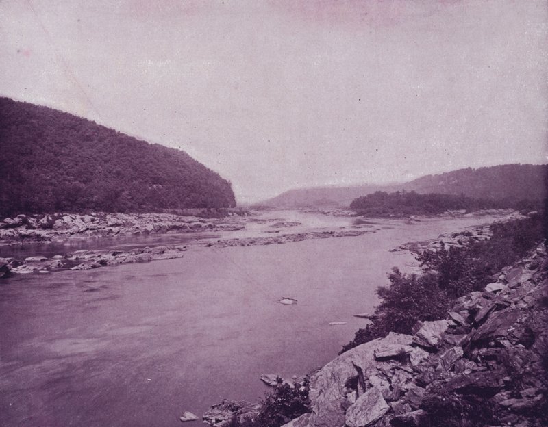 Mała szyja rzeki Susquehanna, Pensylwania (zdjęcie czarno-białe) autorstwa American Photographer (after)