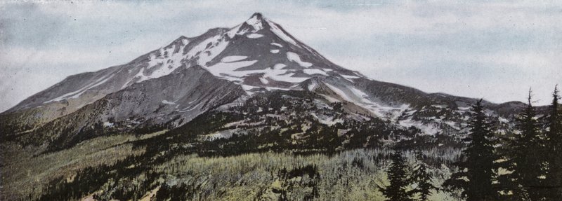 Oregon: Góra Jefferson (zdjęcie) autorstwa American Photographer (after)