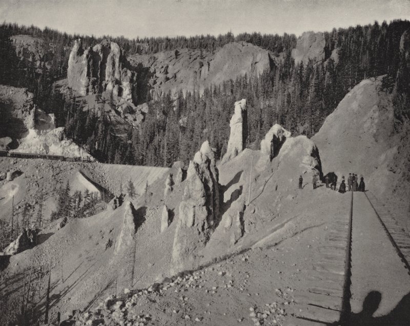 Phantom Curve, Kolorado (zdjęcie czarno-białe) autorstwa American Photographer (after)