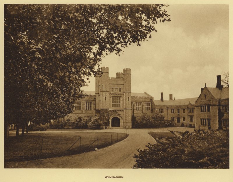 Uniwersytet Princeton: Gimnazjum (zdjęcie czarno-białe) autorstwa American Photographer (after)