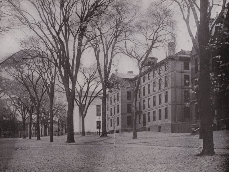 Providence, Rhode Island: Kampus, Brown University (zdjęcie czarno-białe) autorstwa American Photographer (after)
