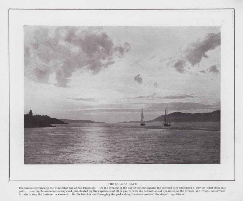 San Francisco: Złota Brama (zdjęcie czarno-białe) autorstwa American Photographer (after)