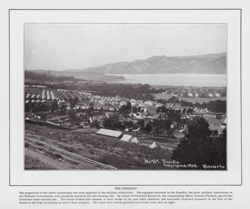 San Francisco: Presidio (zdjęcie czarno-białe) autorstwa American Photographer (after)
