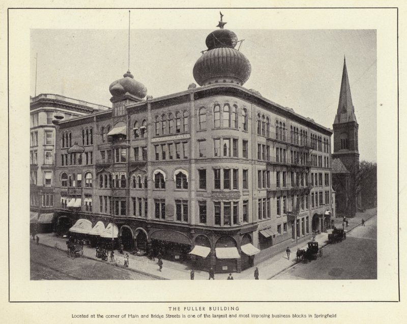 Springfield, Massachusetts: The Fuller Building (zdjęcie czarno-białe) autorstwa American Photographer (after)