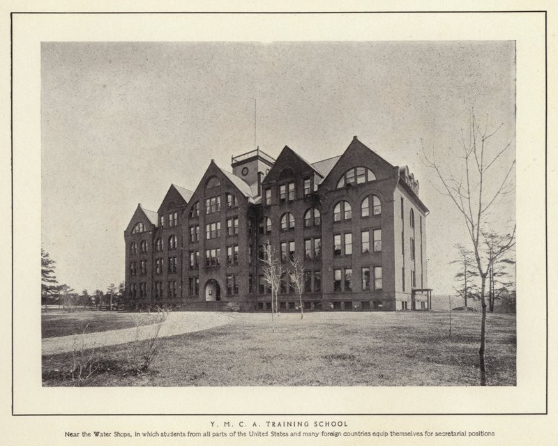 Springfield, Massachusetts: YMCA Training School (zdjęcie czarno-białe) autorstwa American Photographer (after)