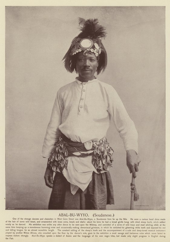 Abal-Bu-Wyyo, Sudańczyk autorstwa American Photographer