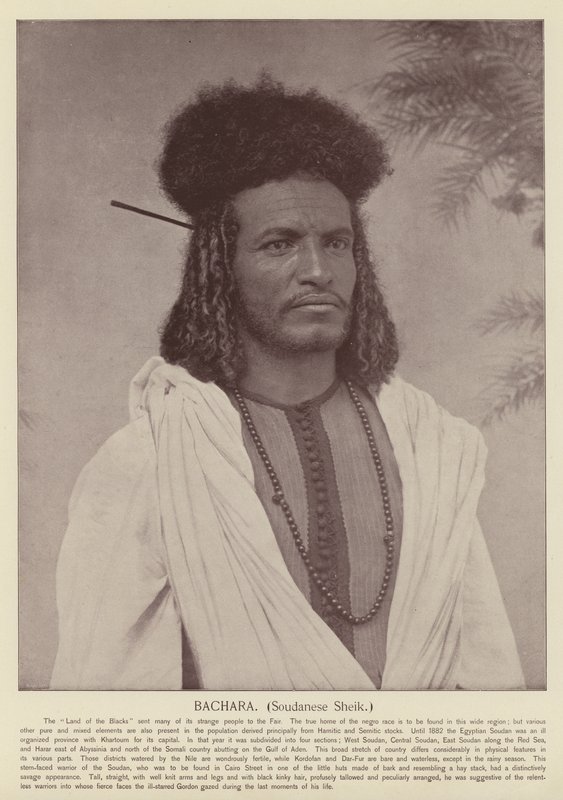 Bachara, szejk sudański autorstwa American Photographer